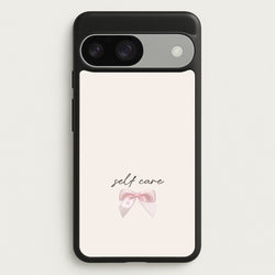 Self Care  - Clean Girl Aesthetic Phone Case for Google Pixel 9 / 9 Pro