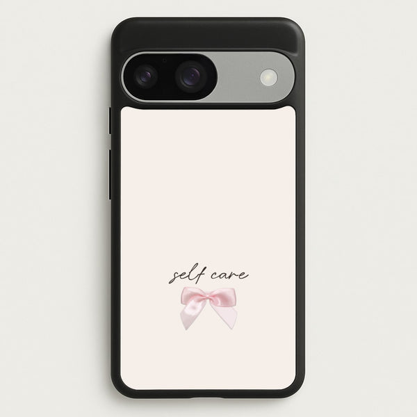 Self Care  - Clean Girl Aesthetic Phone Case for Google Pixel 9 / 9 Pro