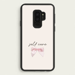 Self Care  - Clean Girl Aesthetic Phone Case for Galaxy S9 Plus