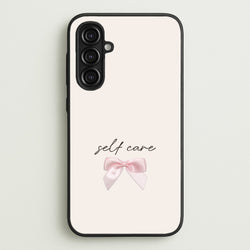 Self Care  - Clean Girl Aesthetic Phone Case for Galaxy A16