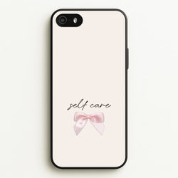 Self Care  - Clean Girl Aesthetic Phone Case for iPhone 5 / 5s / SE 2016