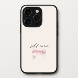 Self Care  - Clean Girl Aesthetic Phone Case for iPhone 15 Pro Max