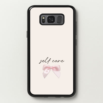 Self Care  - Clean Girl Aesthetic Phone Case for Galaxy S8 Plus