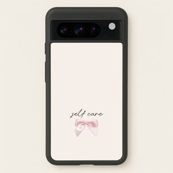Self Care  - Clean Girl Aesthetic Phone Case for Google Pixel 8 Pro