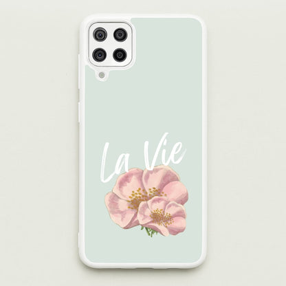 La Vie  - Clean Girl Aesthetic Phone Case for Galaxy A12