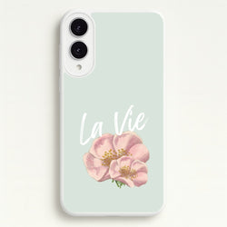 La Vie  - Clean Girl Aesthetic Phone Case for Galaxy S25 Edge
