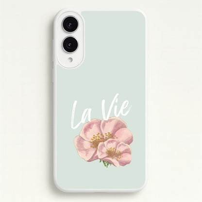 La Vie  - Clean Girl Aesthetic Phone Case for Galaxy S25 Edge