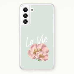 La Vie  - Clean Girl Aesthetic Phone Case for Galaxy S22 Plus