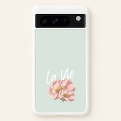 La Vie  - Clean Girl Aesthetic Phone Case for Google Pixel 8 Pro