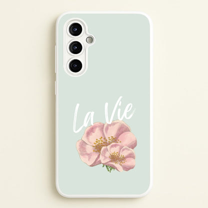 La Vie  - Clean Girl Aesthetic Phone Case for Galaxy A54