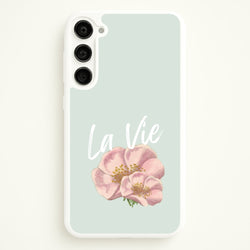 La Vie  - Clean Girl Aesthetic Phone Case for Galaxy S23 Plus