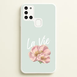 La Vie  - Clean Girl Aesthetic Phone Case for Galaxy A21s