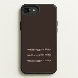 Manifesting Good Things  - Clean Girl Aesthetic Phone Case for iPhone 6 Plus / 7 Plus / 8 Plus
