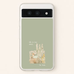 Life Is Too Short  - Clean Girl Aesthetic Phone Case for Google Pixel 8a