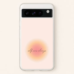 Self Care Always  - Clean Girl Aesthetic Phone Case for Google Pixel 8 Pro