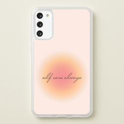Self Care Always  - Clean Girl Aesthetic Phone Case for Galaxy S20FE