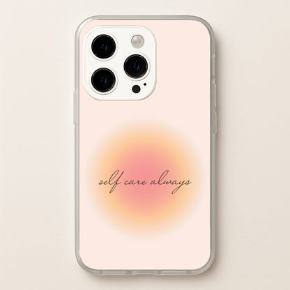 Self Care Always  - Clean Girl Aesthetic Phone Case for iPhone 14 Pro Max
