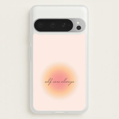 Self Care Always  - Clean Girl Aesthetic Phone Case for Google Pixel 9 Pro XL