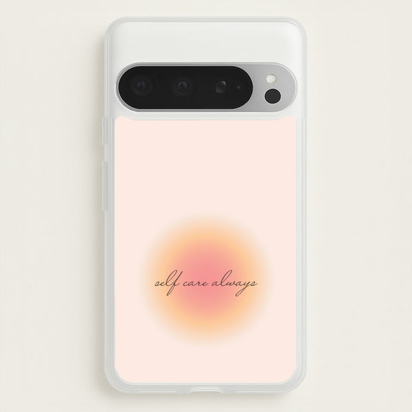 Self Care Always  - Clean Girl Aesthetic Phone Case for Google Pixel 9 Pro XL