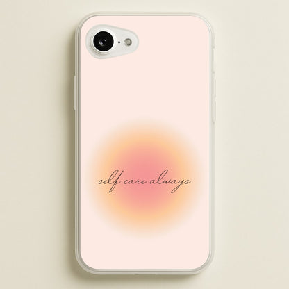 Self Care Always  - Clean Girl Aesthetic Phone Case for iPhone 16e