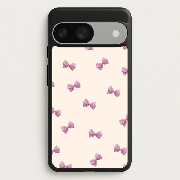 Pink Coquette Bows  - Clean Girl Aesthetic Phone Case for Google Pixel 9 / 9 Pro