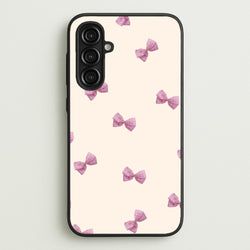 Pink Coquette Bows  - Clean Girl Aesthetic Phone Case for Galaxy A16