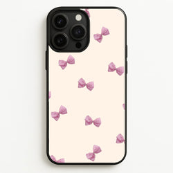 Pink Coquette Bows  - Clean Girl Aesthetic Phone Case for iPhone 13 Pro Max