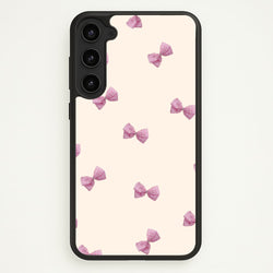 Pink Coquette Bows  - Clean Girl Aesthetic Phone Case for Galaxy S23