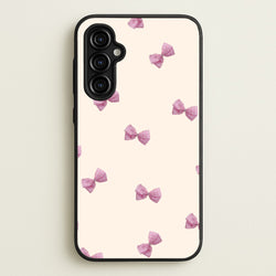 Pink Coquette Bows  - Clean Girl Aesthetic Phone Case for Galaxy A54