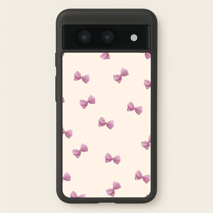 Pink Coquette Bows  - Clean Girl Aesthetic Phone Case for Google Pixel 8a