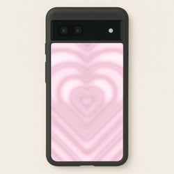 Drippy Love Heart Pink  - Clean Girl Aesthetic Phone Case for Google Pixel 6a