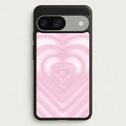 Drippy Love Heart Pink  - Clean Girl Aesthetic Phone Case for Google Pixel 9 / 9 Pro