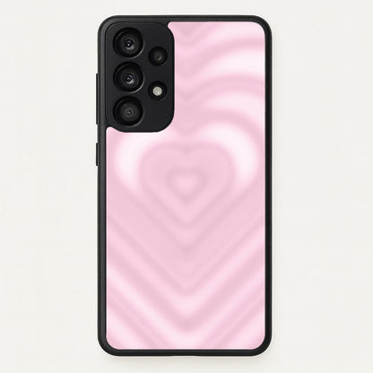 Drippy Love Heart Pink  - Clean Girl Aesthetic Phone Case for Galaxy A33