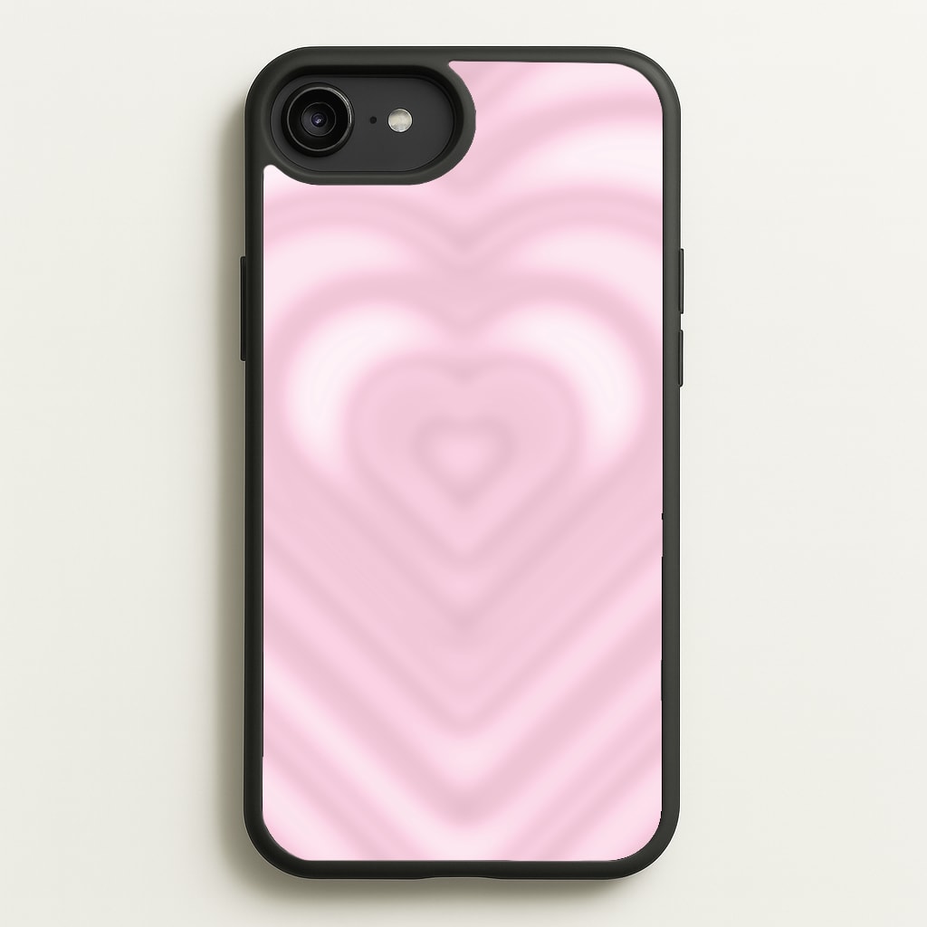 Drippy Love Heart Pink  - Clean Girl Aesthetic Phone Case for iPhone 6 Plus / 7 Plus / 8 Plus
