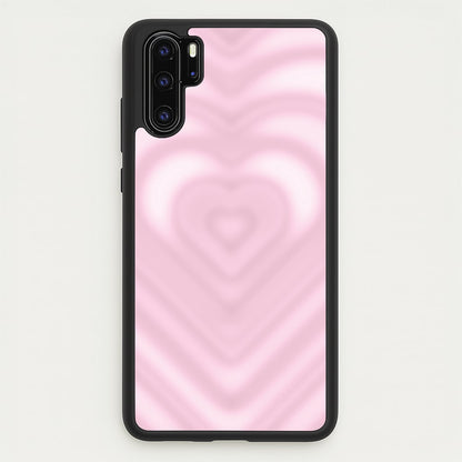 Drippy Love Heart Pink  - Clean Girl Aesthetic Phone Case for Huawei P30 Pro