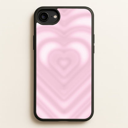 Drippy Love Heart Pink  - Clean Girl Aesthetic Phone Case for iPhone 6 / 7 / 8 / SE