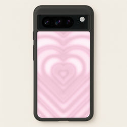 Drippy Love Heart Pink  - Clean Girl Aesthetic Phone Case for Google Pixel 8 Pro