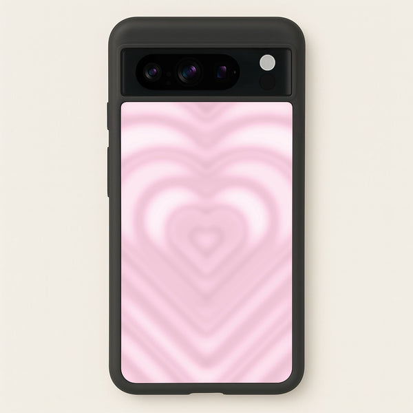Drippy Love Heart Pink  - Clean Girl Aesthetic Phone Case for Google Pixel 8 Pro