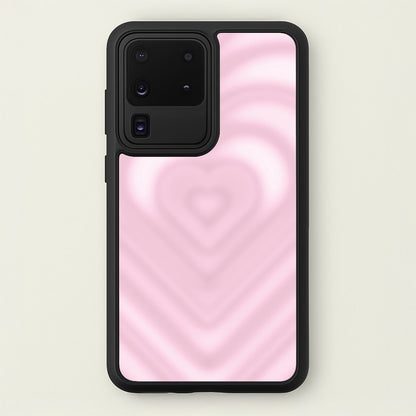 Drippy Love Heart Pink  - Clean Girl Aesthetic Phone Case for Galaxy S20 Ultra
