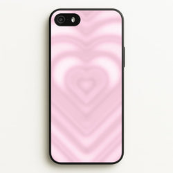 Drippy Love Heart Pink  - Clean Girl Aesthetic Phone Case for iPhone 5 / 5s / SE 2016