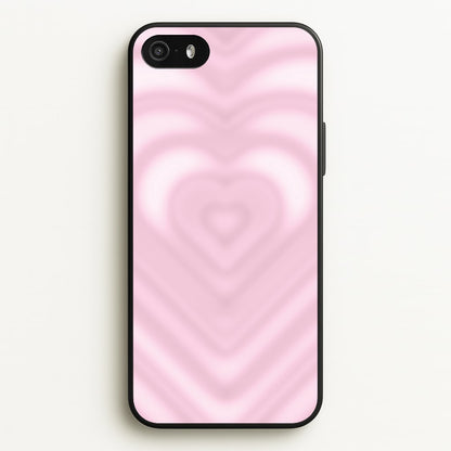 Drippy Love Heart Pink  - Clean Girl Aesthetic Phone Case for iPhone 5 / 5s / SE 2016