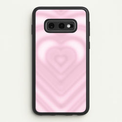 Drippy Love Heart Pink  - Clean Girl Aesthetic Phone Case for Galaxy S10e
