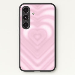 Drippy Love Heart Pink  - Clean Girl Aesthetic Phone Case for Galaxy S24 Plus
