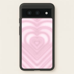 Drippy Love Heart Pink  - Clean Girl Aesthetic Phone Case for Google Pixel 8a