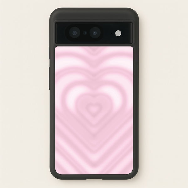 Drippy Love Heart Pink  - Clean Girl Aesthetic Phone Case for Google Pixel 8