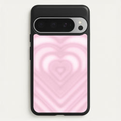 Drippy Love Heart Pink  - Clean Girl Aesthetic Phone Case for Google Pixel 9 Pro XL