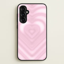 Drippy Love Heart Pink  - Clean Girl Aesthetic Phone Case for Galaxy A54