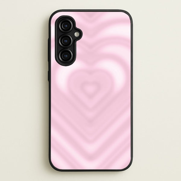 Drippy Love Heart Pink  - Clean Girl Aesthetic Phone Case for Galaxy A54
