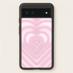 Drippy Love Heart Pink  - Clean Girl Aesthetic Phone Case for Google Pixel 6