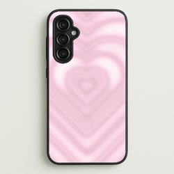 Drippy Love Heart Pink  - Clean Girl Aesthetic Phone Case for Galaxy A14
